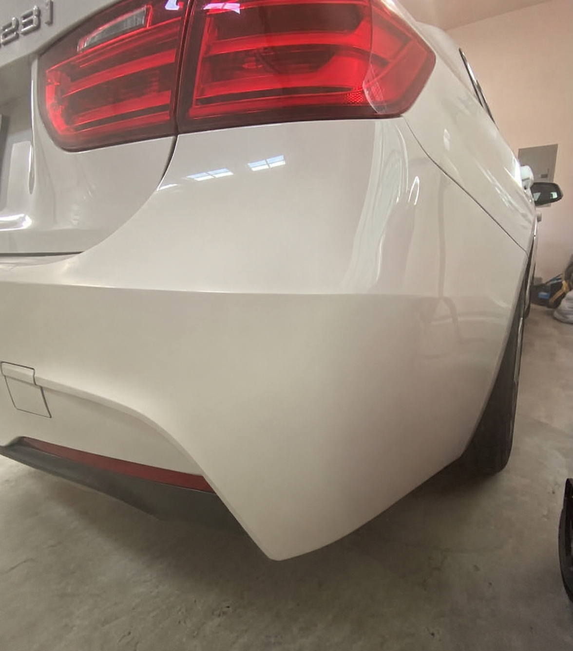 Bumper Repair after repair